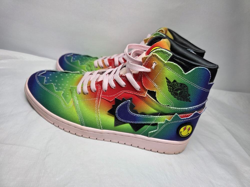 Jordan 1 Retro High OG x J Balvin Tie Dye Men’s 12 + Extra Laces